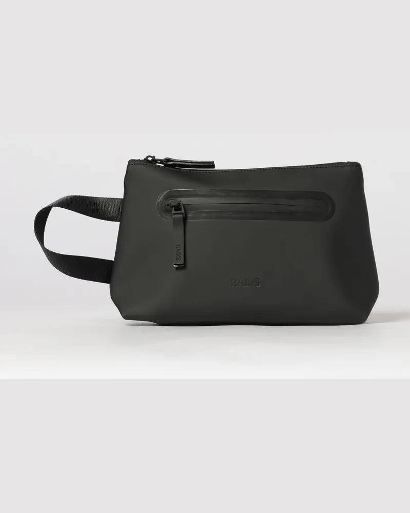 RAINS Wasserdichter Beauty Case aus Polyester Schwarz