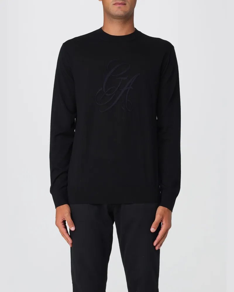 Giorgio Armani Pullover herren Schwarz