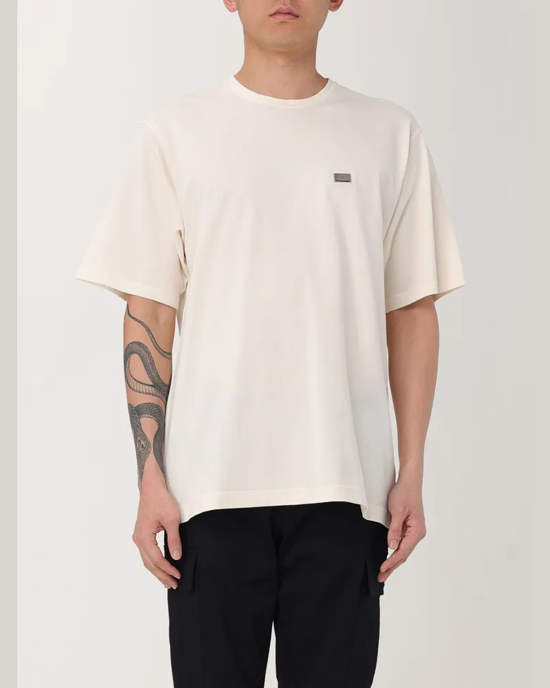 Dolce & Gabbana T-shirt herren Dolce & Gabbana Yellow