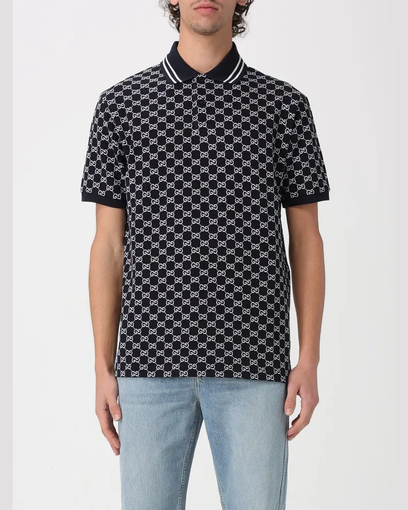 Gucci Polo herren Navy