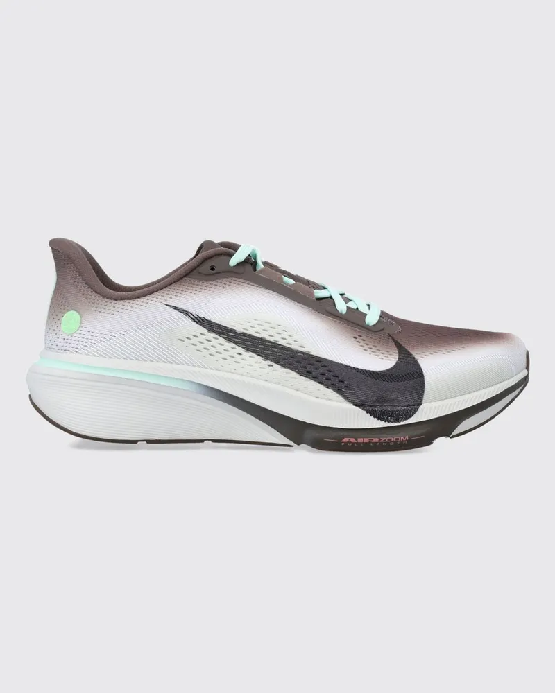 Nike Low-Top-Sneaker aus grauem technischem Mesh mit gepolsterter Sohle und Swoosh Grau