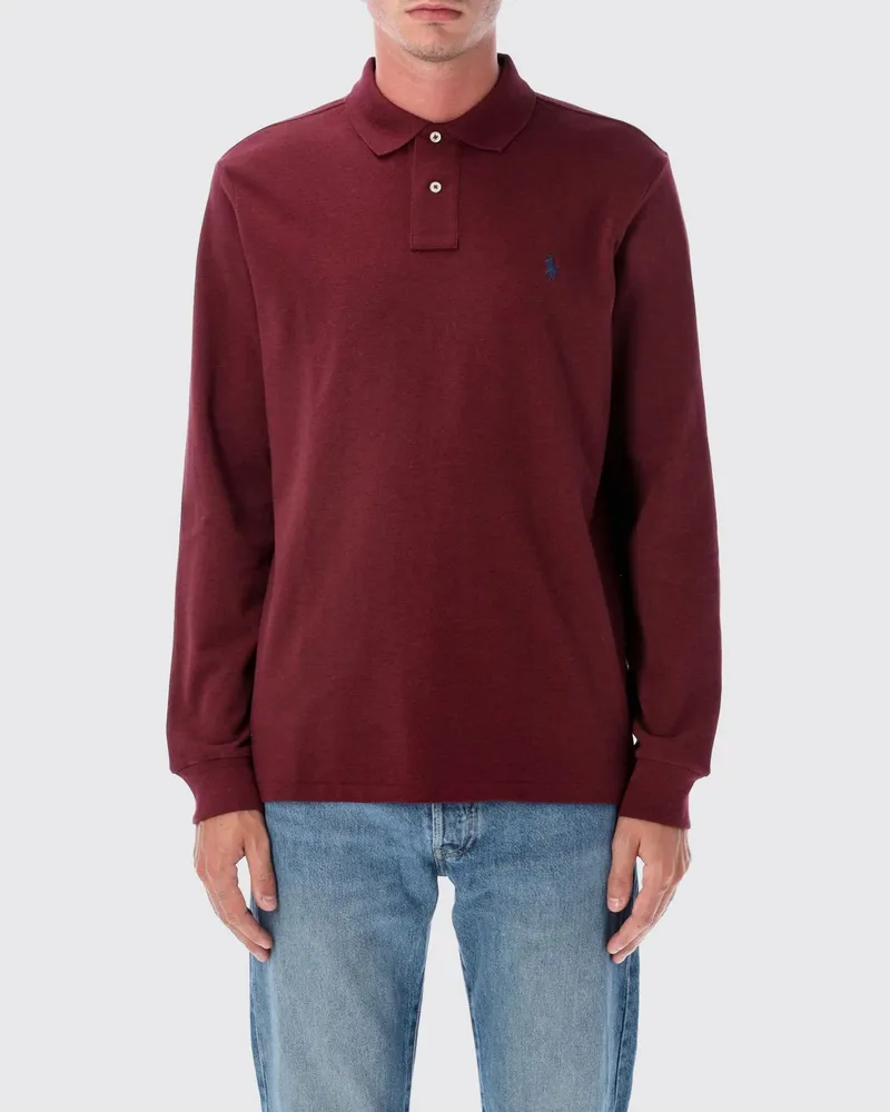Ralph Lauren T-shirt herren Weinrot