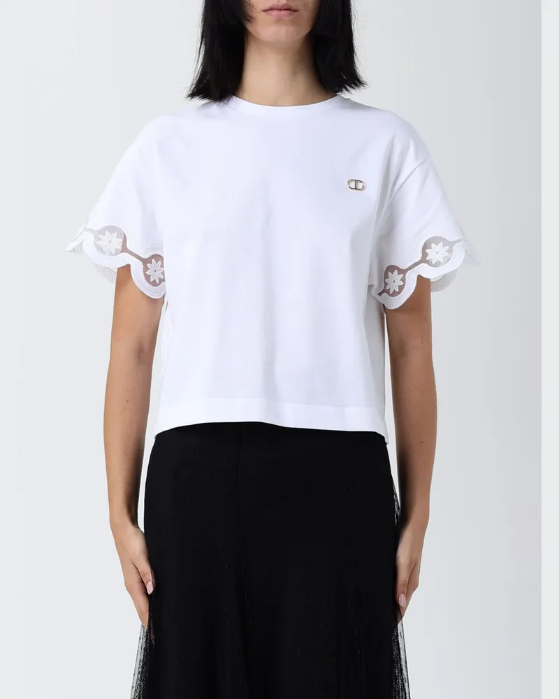 Twin-Set Polo damen Weiß
