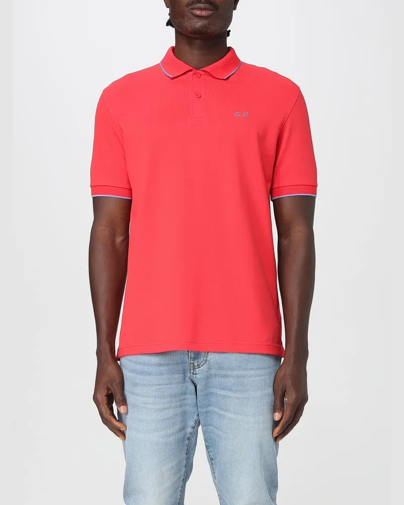 Sun68 Polo herren Rot