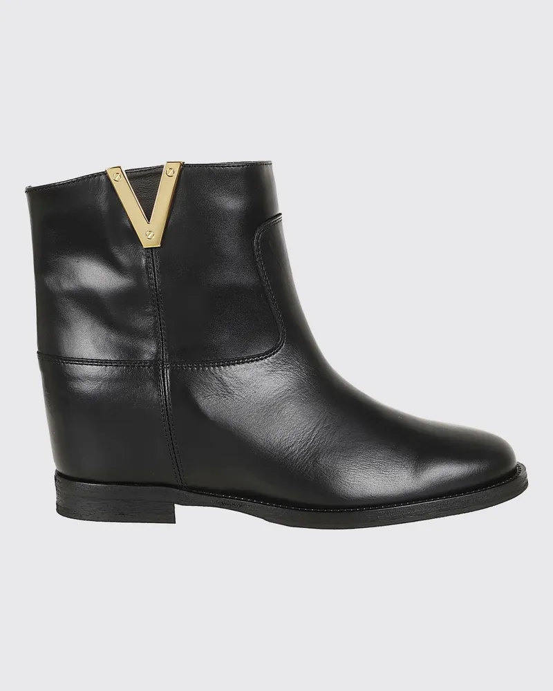 Via Roma 15 Schuhe damen Schwarz