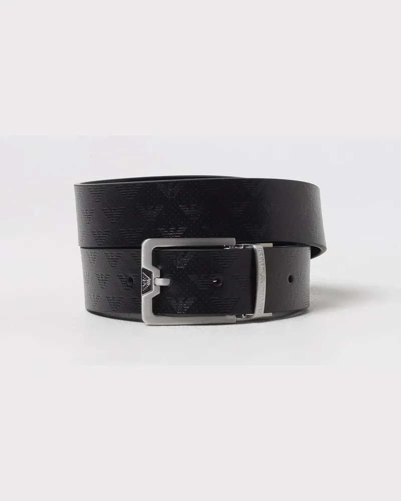 Emporio Armani Grtel herren Schwarz