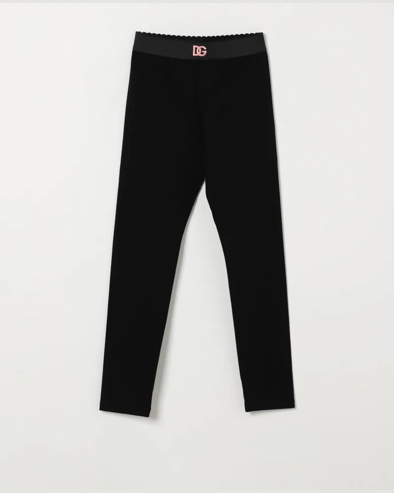 Dolce & Gabbana DOLCE  GABBANA Leggings aus Stretch-Baumwolle Dolce & Gabbana Schwarz