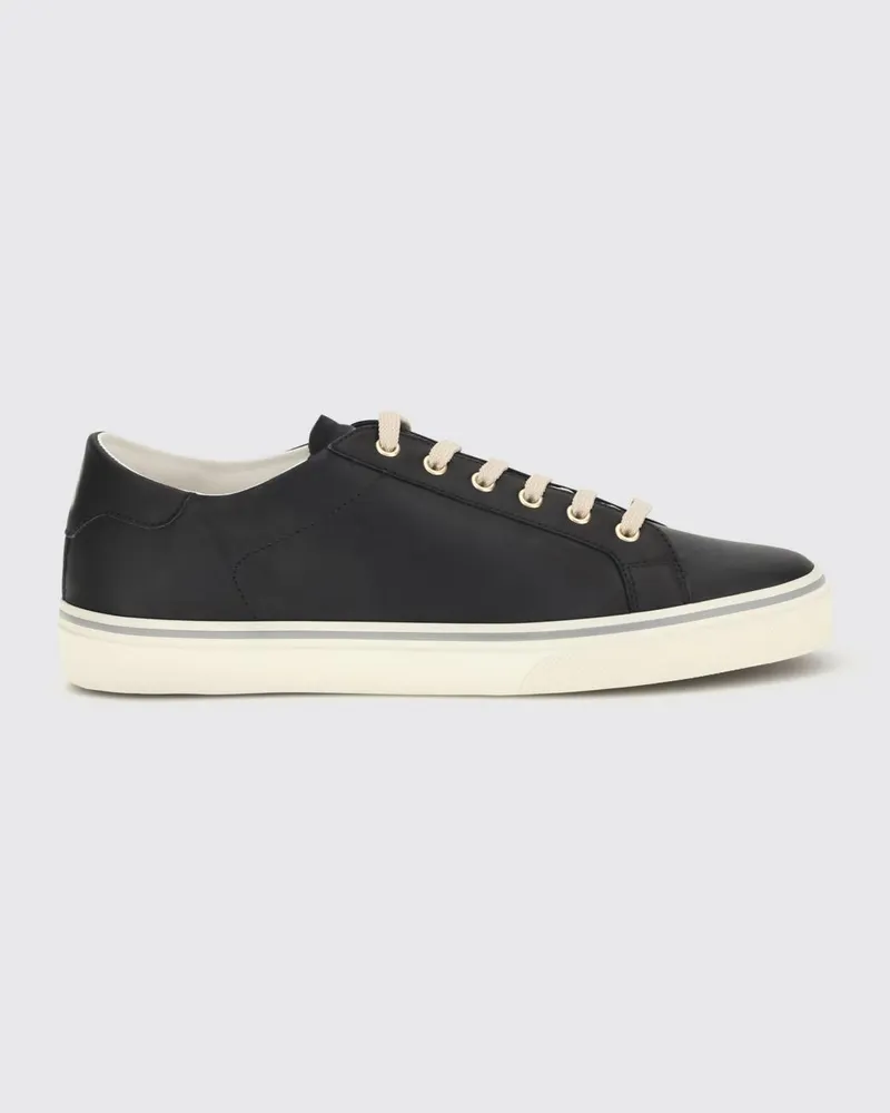 Brunello Cucinelli Leder-Sneakers Schwarz