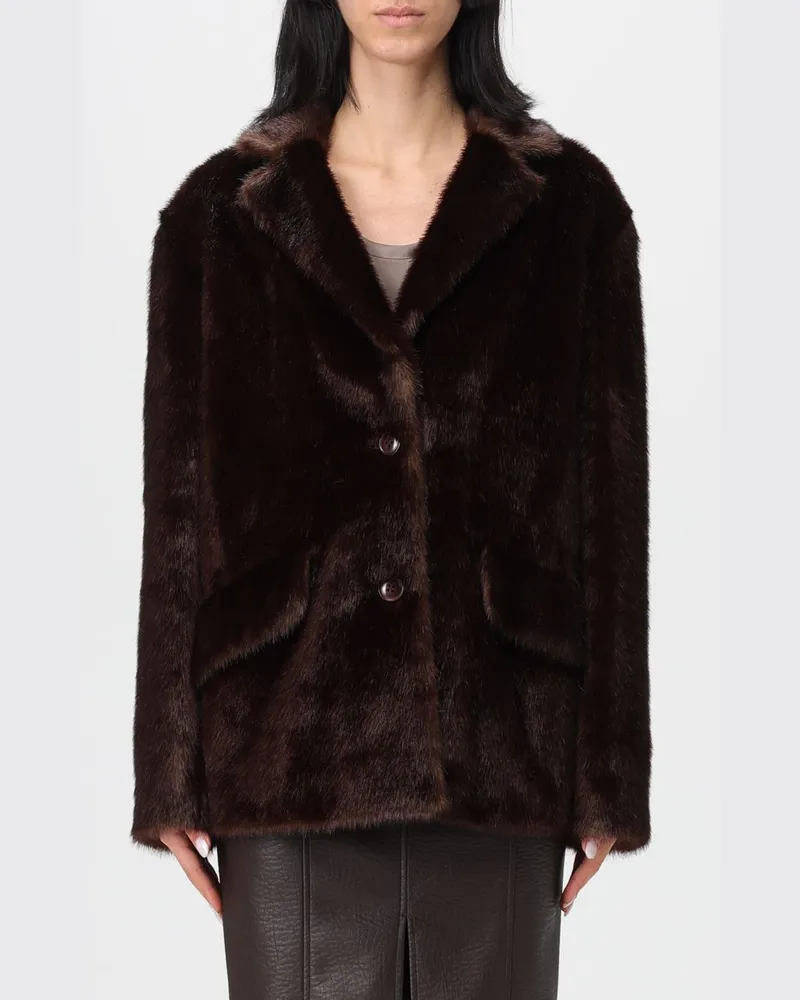 STAND Mantel damen Braun