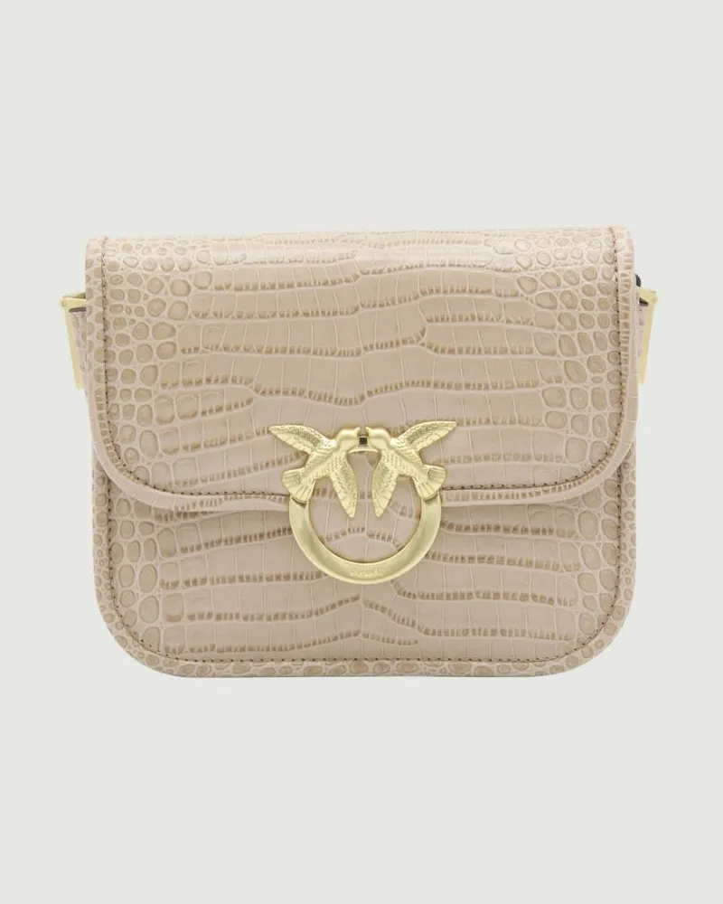 Pinko Schultertasche damen Beige
