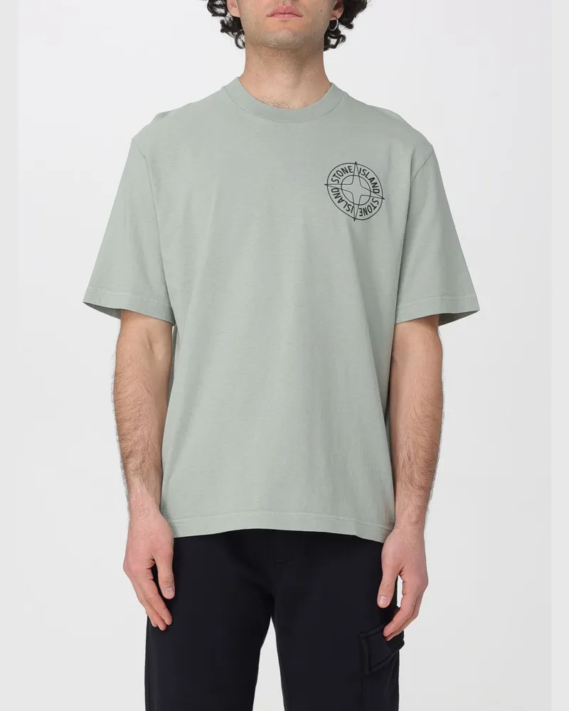 Stone Island T-shirt herren Sage