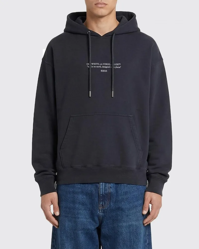 OFF-WHITE Sweatshirt herren Schwarz
