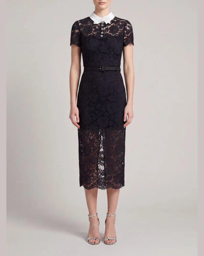 Self-Portrait Kleid damen Schwarz