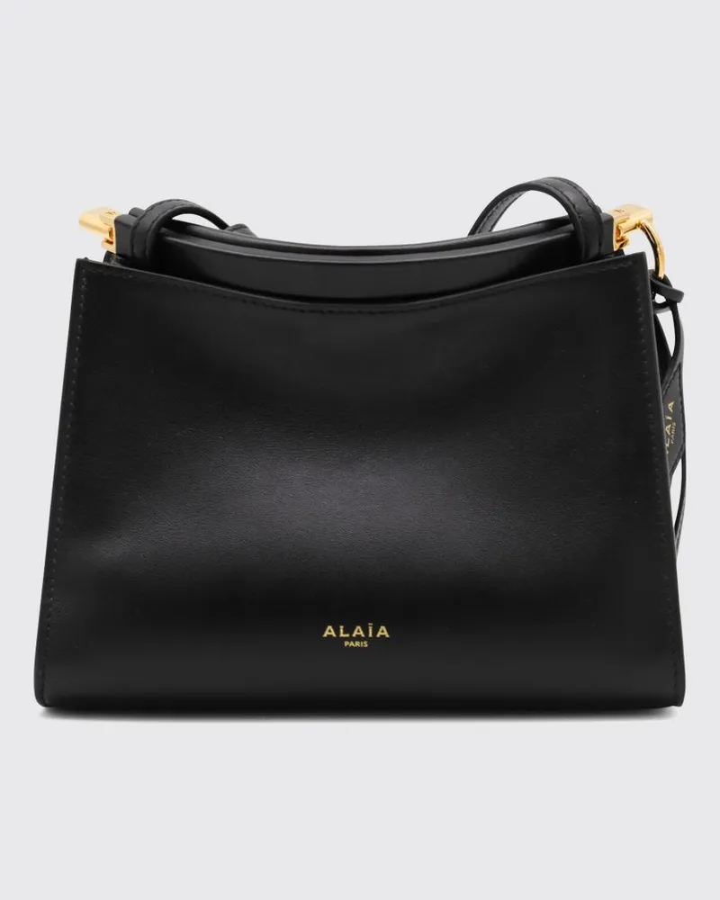 Alaïa Schultertasche damen Schwarz