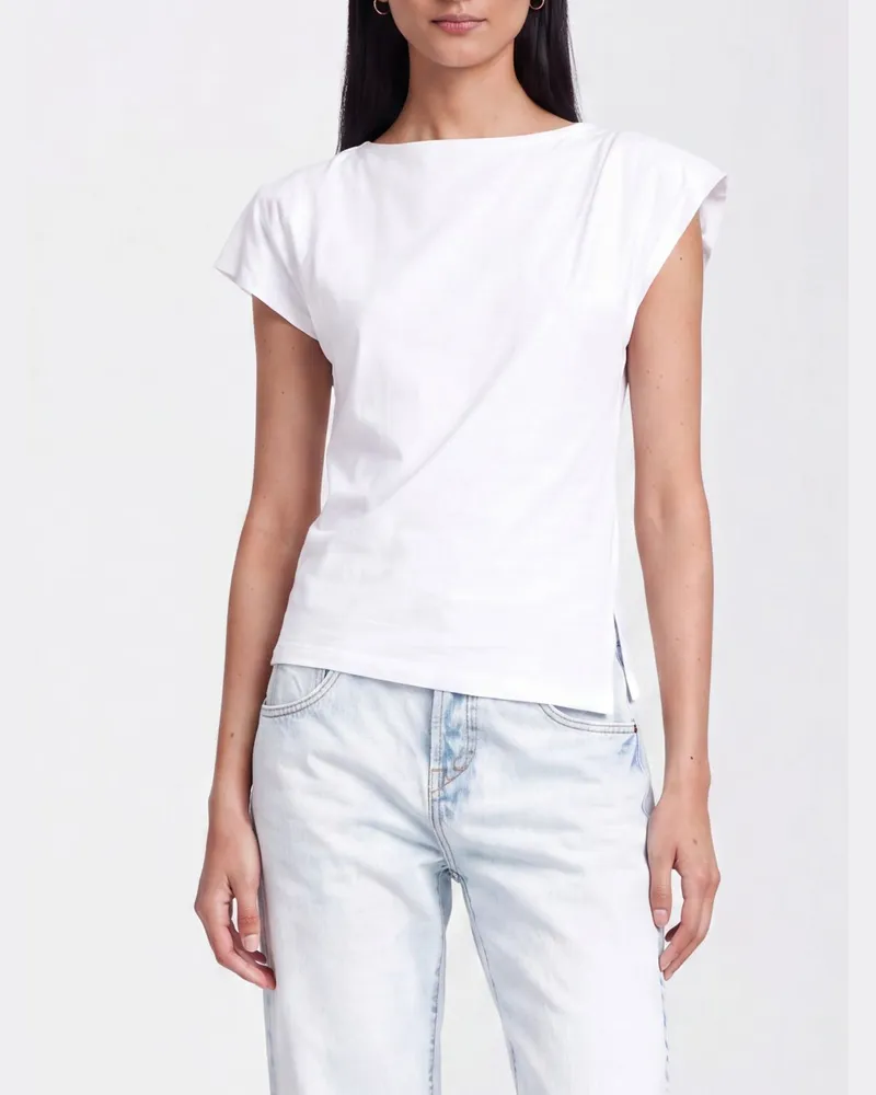 Isabel Marant Baumwoll-Top Weiß
