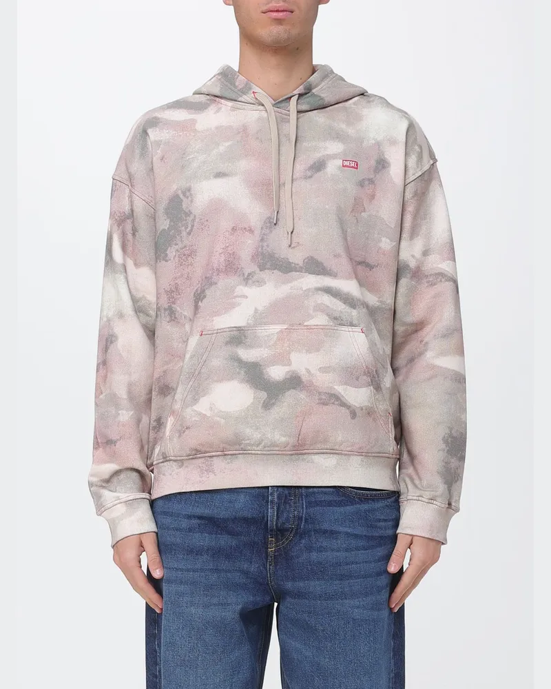 Diesel Sweatshirt herren Sand