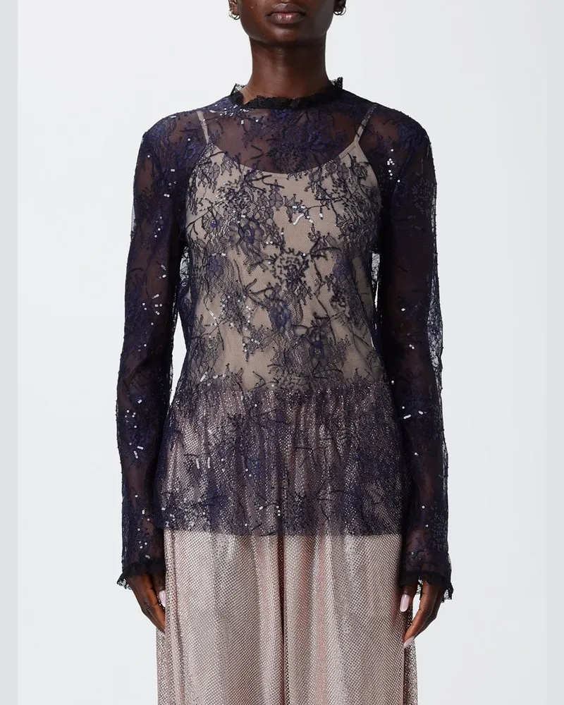 Alberta Ferretti Top damen Blau