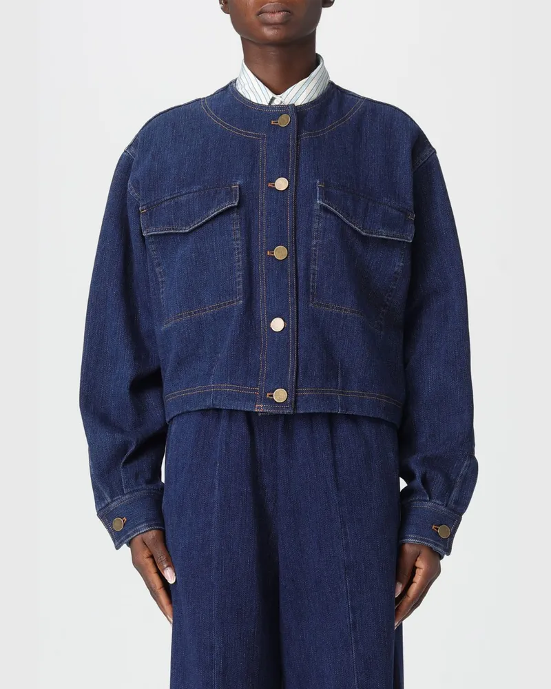 forte_forte Jacke damen Blau