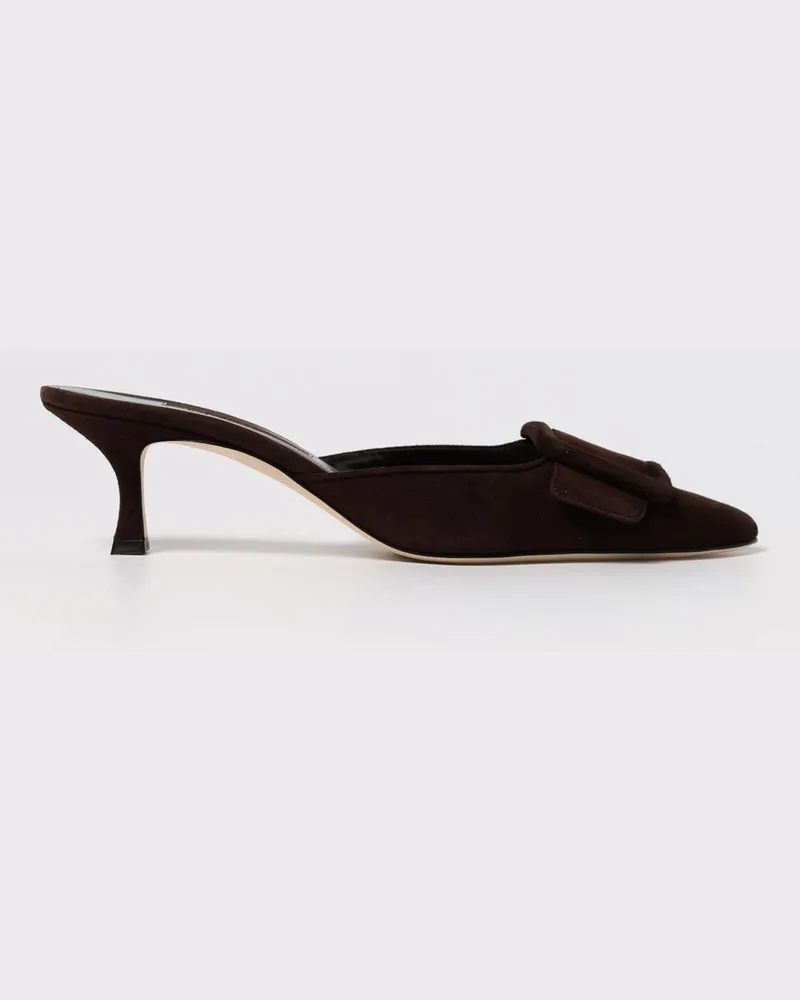 Manolo Blahnik Schuhe damen Dark