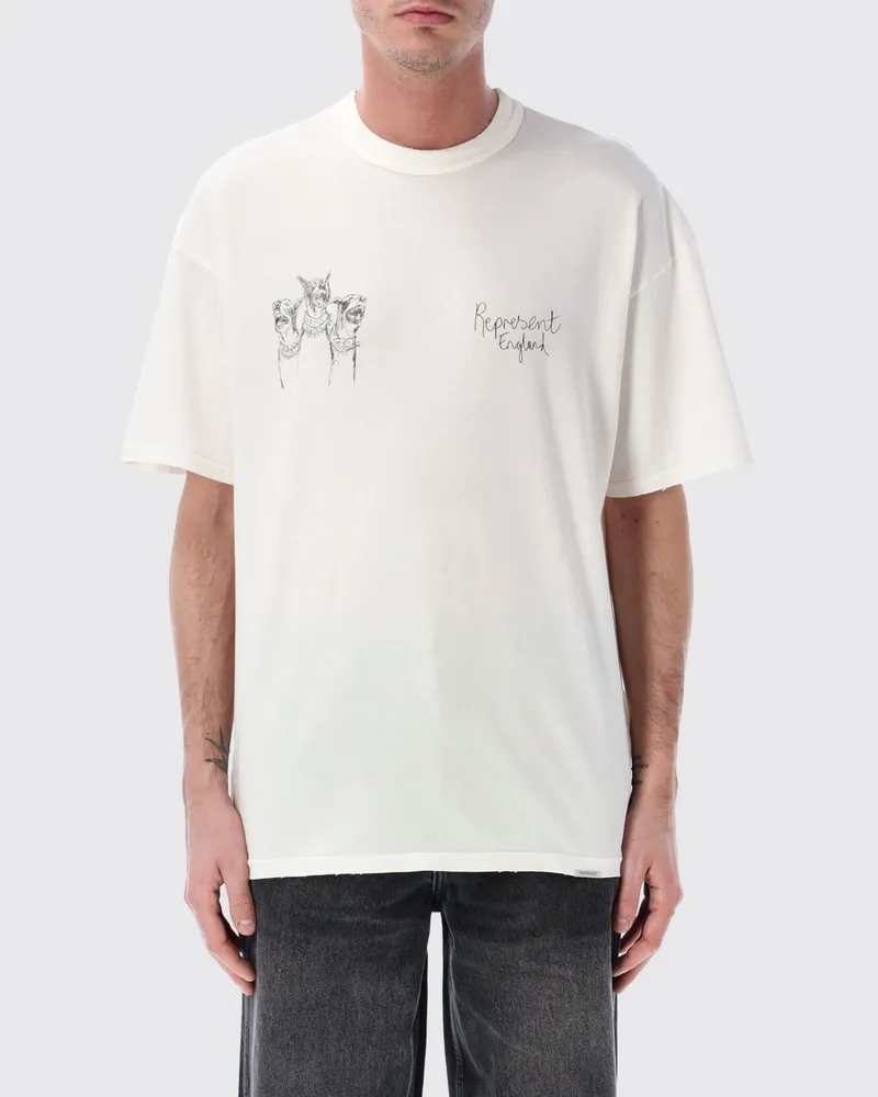 REPRESENT T-shirt herren Weiß