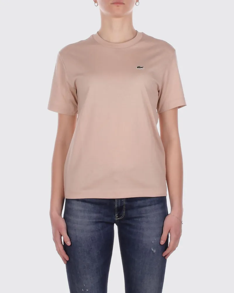 Lacoste T-shirt damen Beige