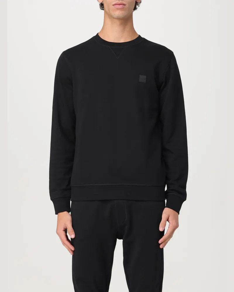 HUGO BOSS Sweatshirt herren Schwarz