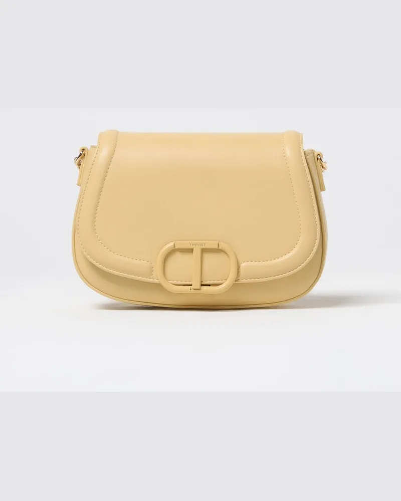 Twin-Set Schultertasche damen Gelb