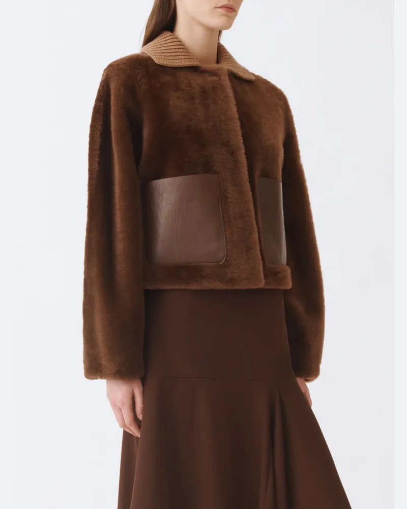 Fabiana Filippi Blazer damen Mahagoni