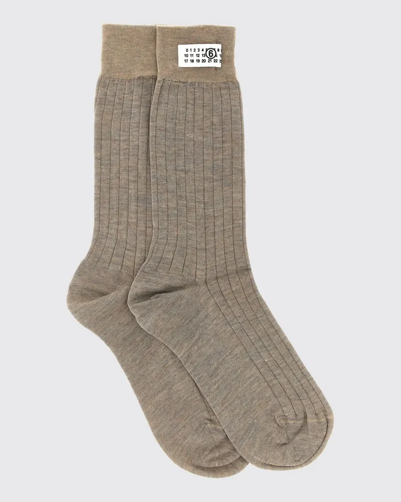 Maison Margiela Strümpfe damen Beige