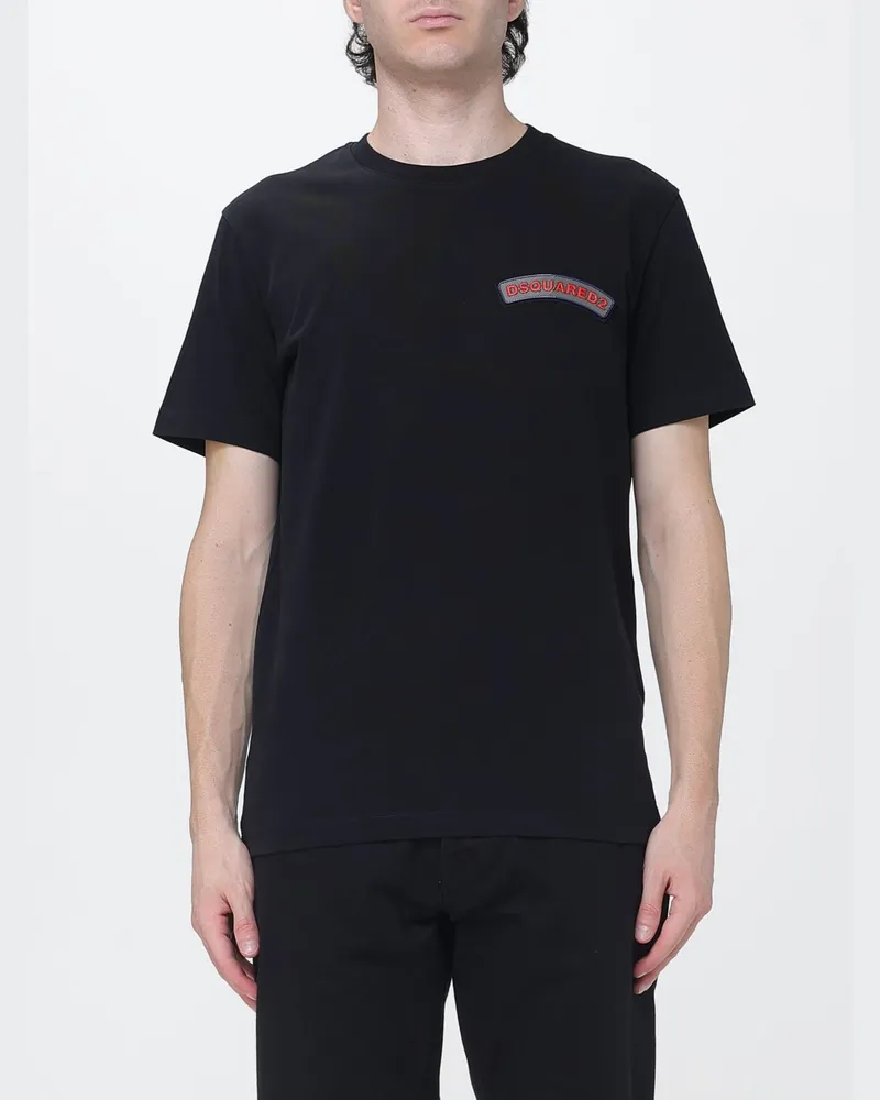 Dsquared2 T-shirt herren Schwarz