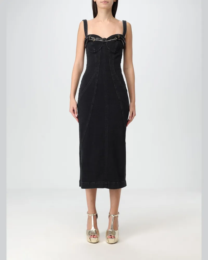 Versace Jeans Kleider damen Schwarz