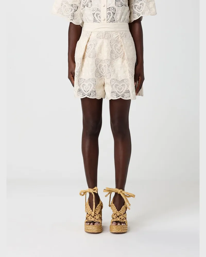 Zimmermann Shorts damen Cream