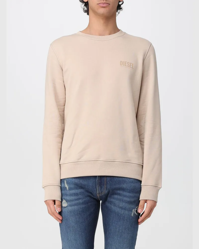 Diesel Sweatshirt herren Cream