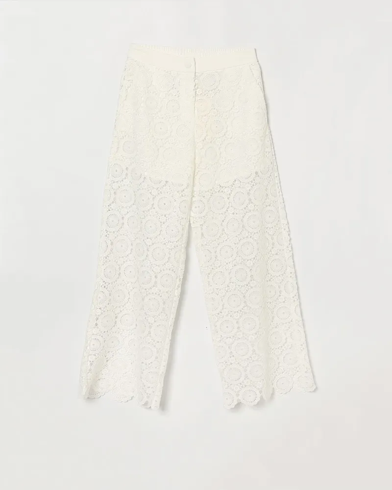 Twin-Set Hose kinder Weiß