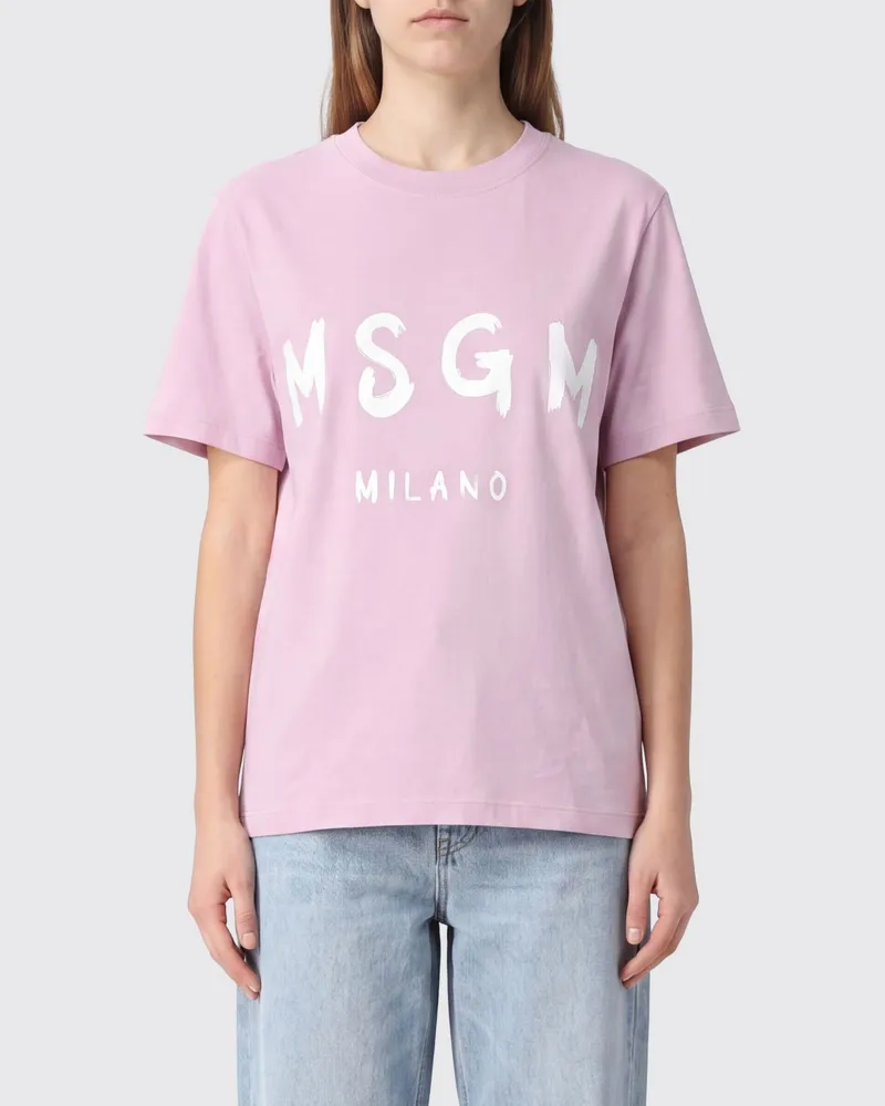 MSGM T-shirt damen Pink