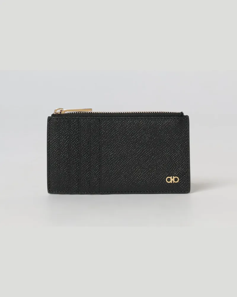 Ferragamo Portemonnaie herren Schwarz