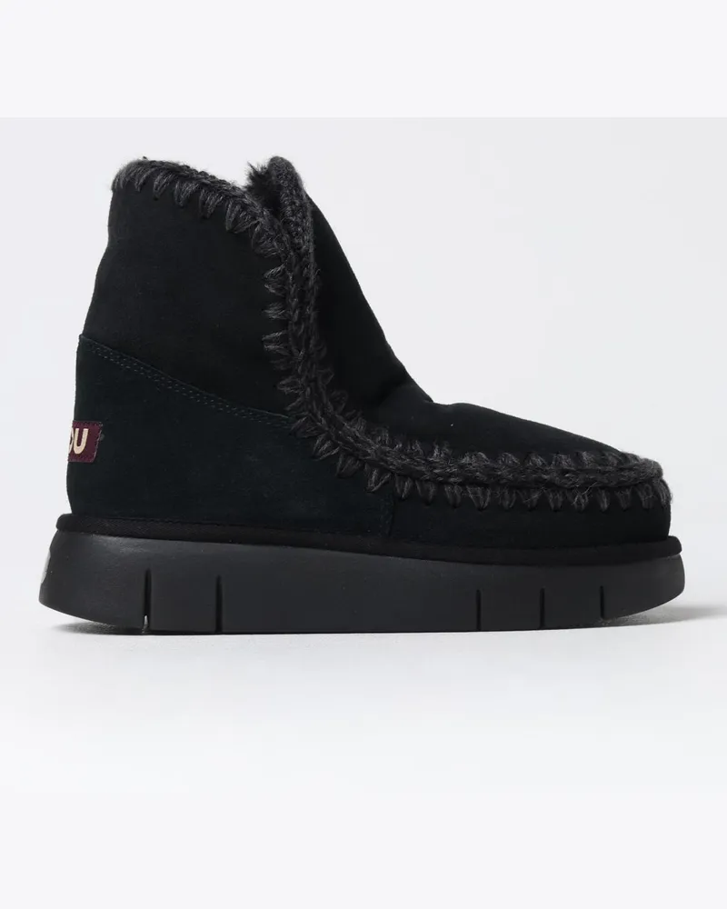 Mou Flache stiefeletten damen Schwarz