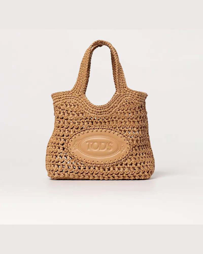 TOD'S Schultertasche damen Natural