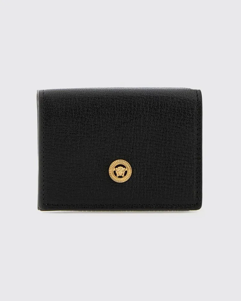 Versace Portemonnaie herren Schwarz