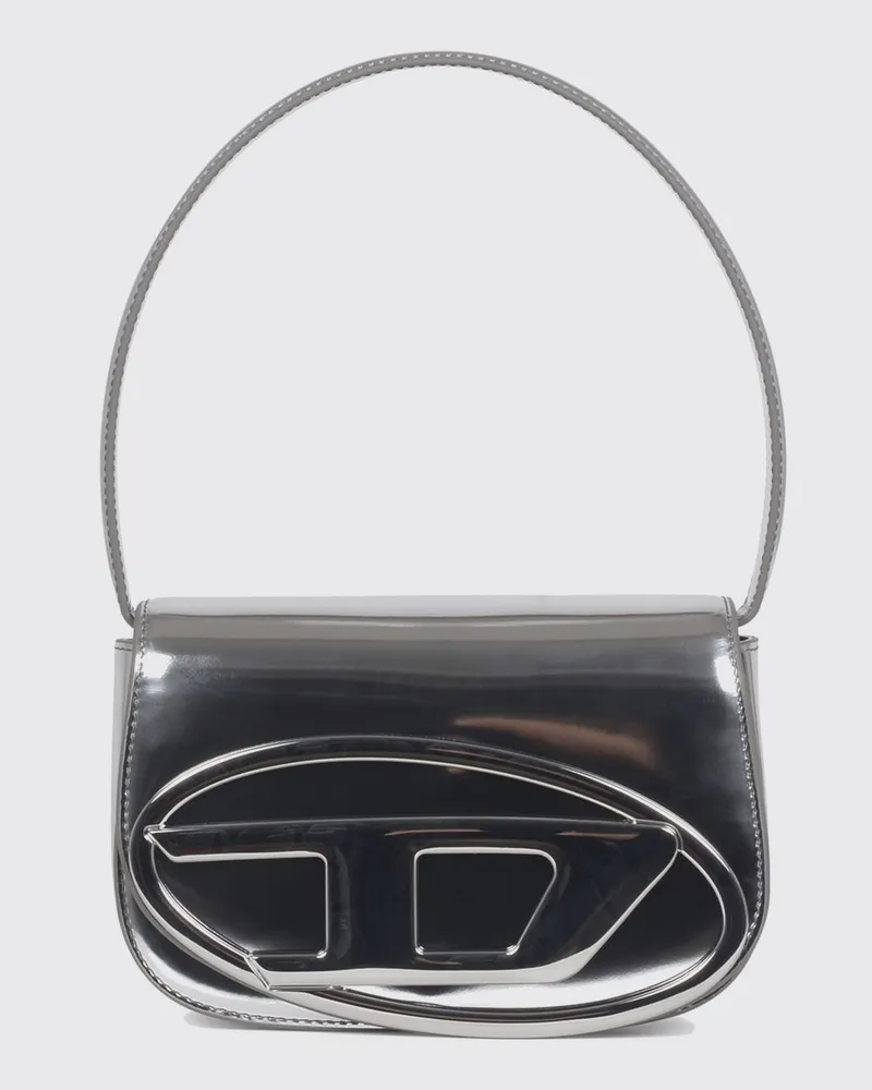 Diesel Schultertasche damen Silber
