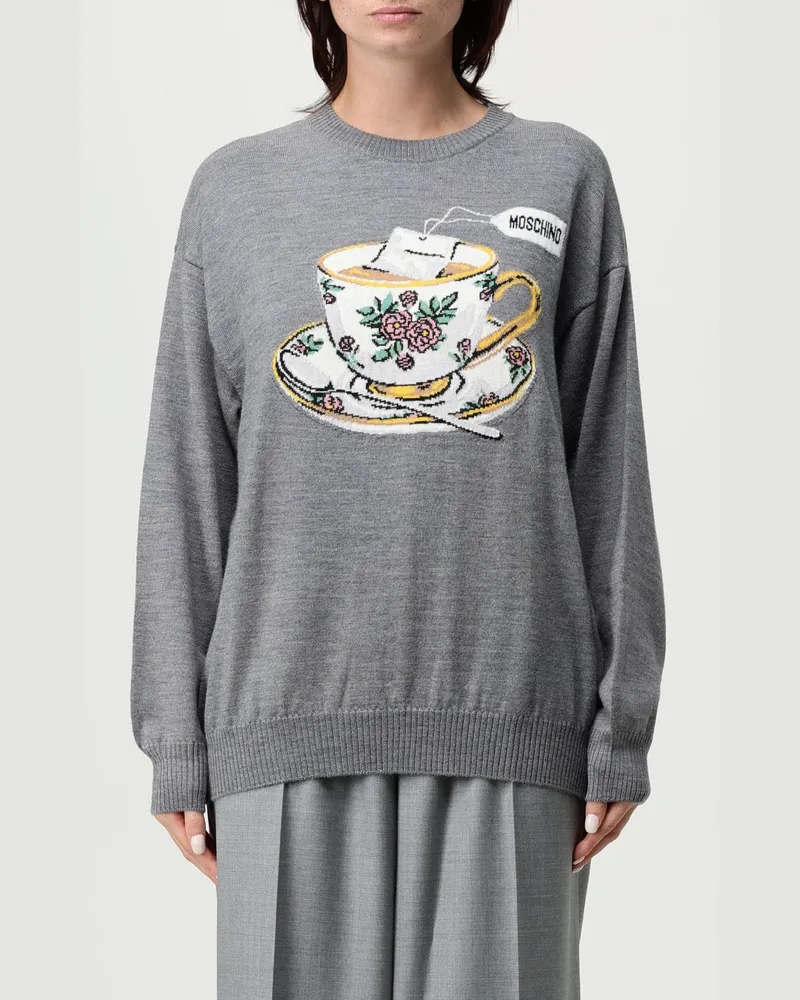 Moschino Pullover damen Grau