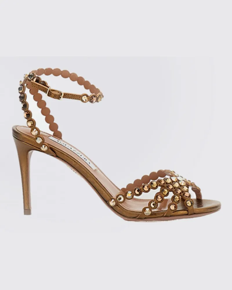 Aquazzura Sandalen mit absatz damen Braun