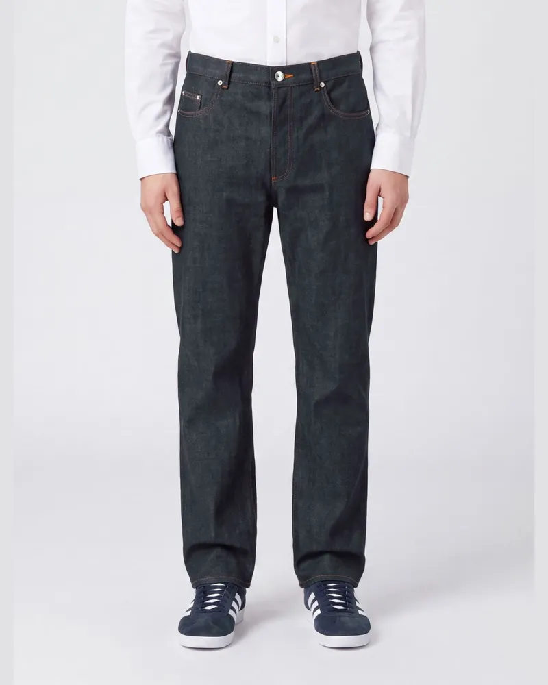 A.P.C. Straight-Fit Fairfax Jeans aus Baumwolldenim Blau