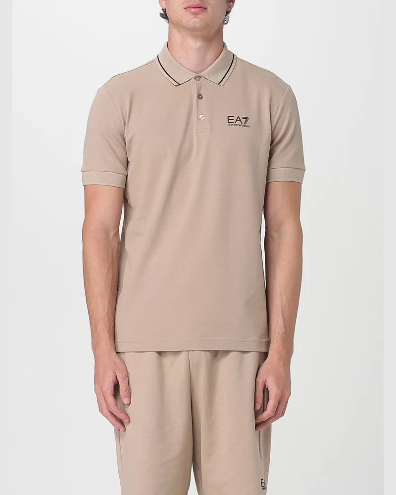 EA7 Polo herren Beige