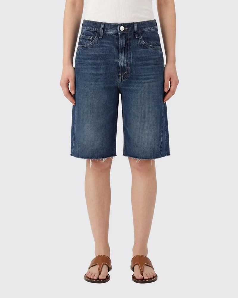 Mother Shorts damen Blau