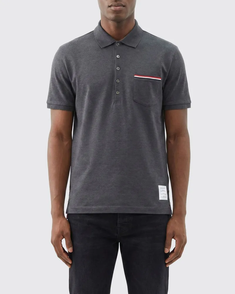 Thom Browne Polo herren Grau