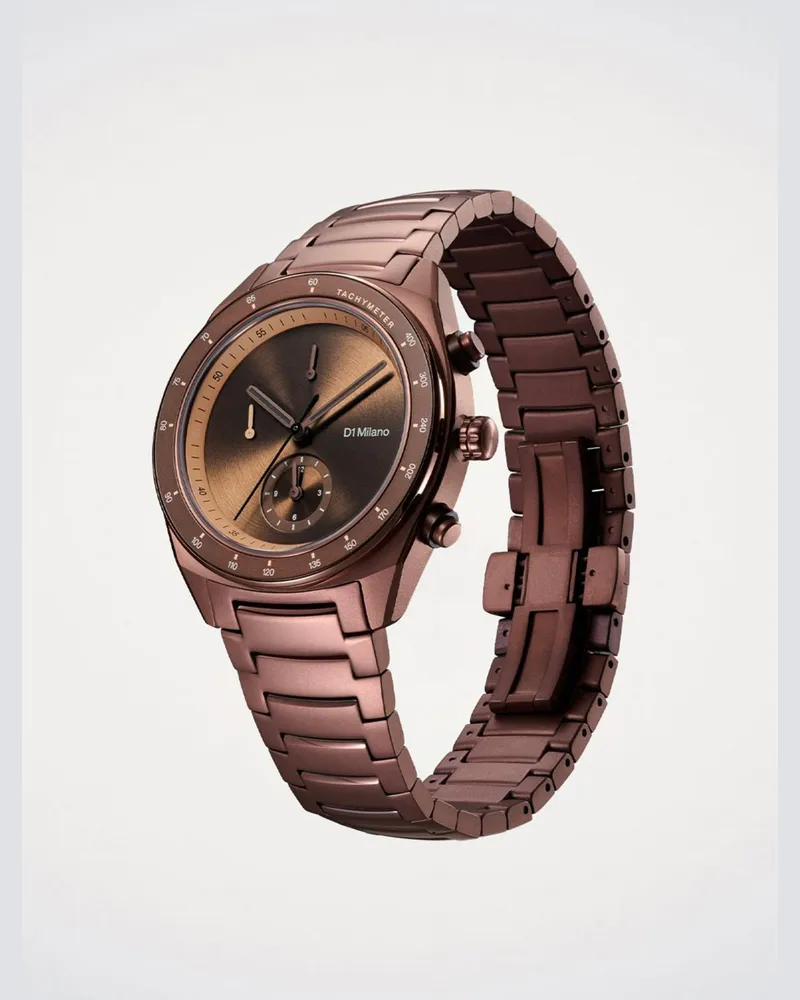 D1 Milano Uhr herren Braun