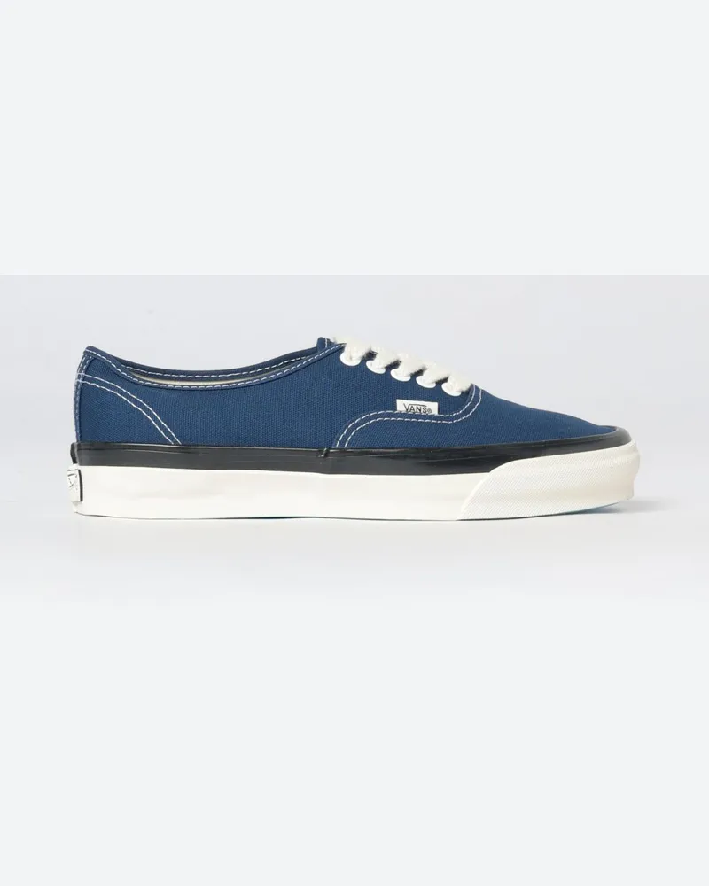 Vans LX Authentic 44 Low-Top-Sneakers aus strapazierfähigem Baumwoll-Canvas Royal