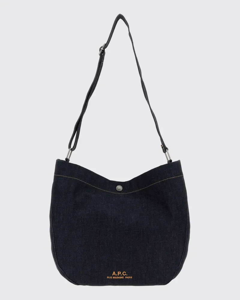 A.P.C. Tasche herren Indigo