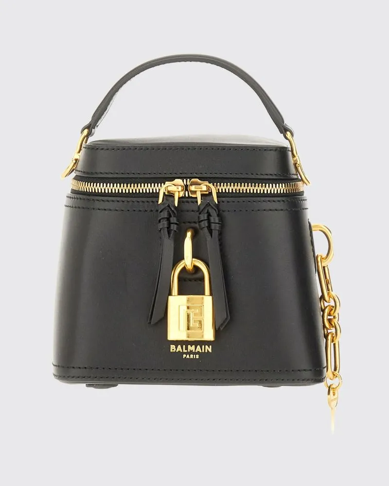 Balmain Schultertasche damen Schwarz